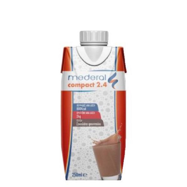 Mederal Compact 2,4 Κακάο Φουντούκι 250ml